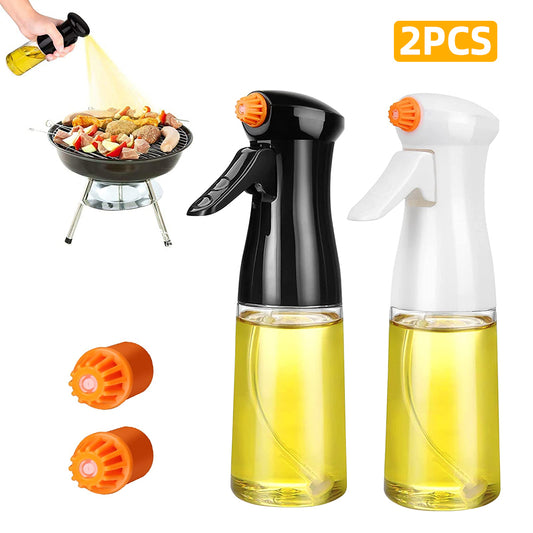 Multi Purpose Mist Cooking Oil Spray Set (2pcs) black-and-white by HitMyNeed