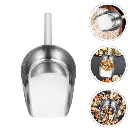 Multi Purpose Stainless Steel Ice Scoop by HitMyNeed