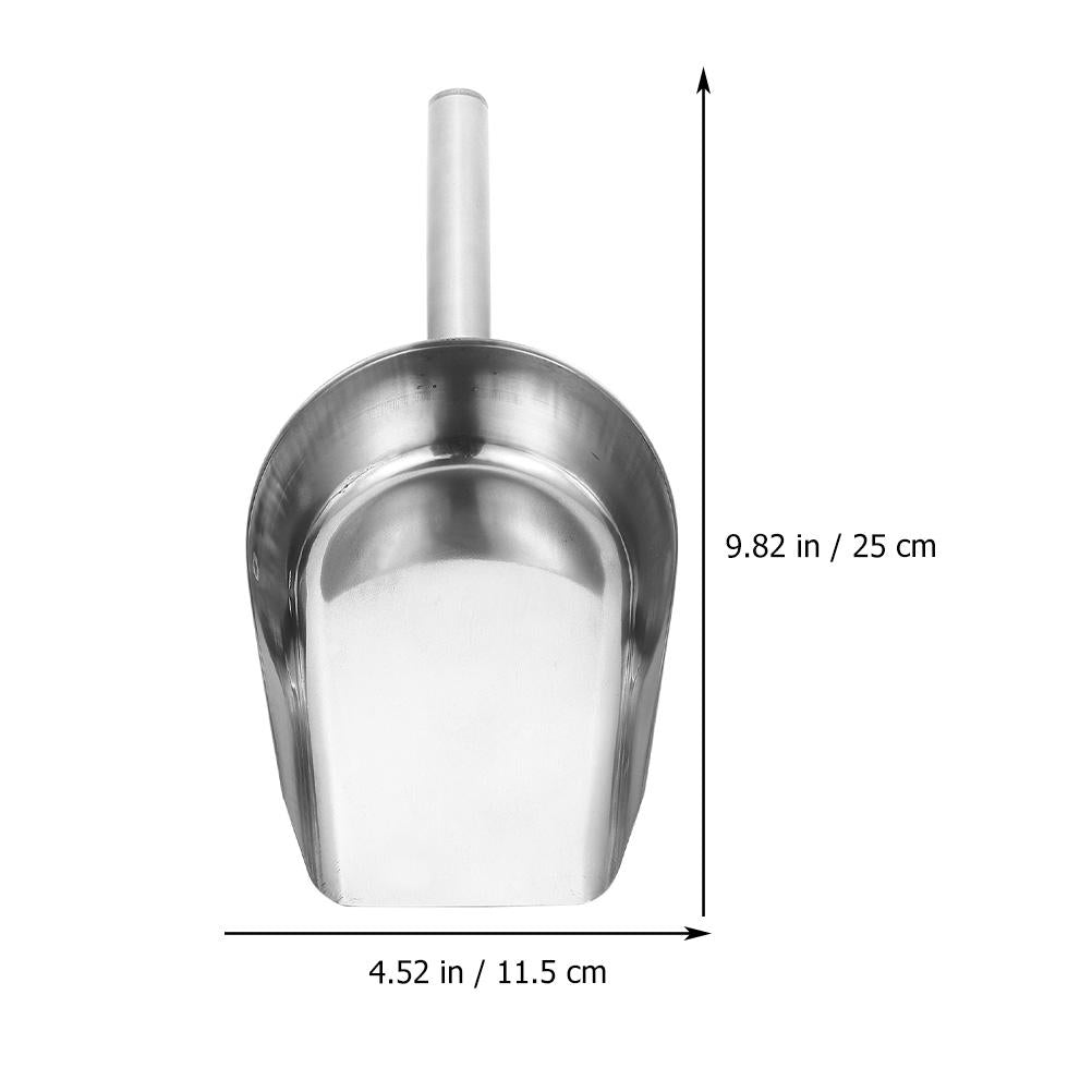 Multi Purpose Stainless Steel Ice Scoop by HitMyNeed