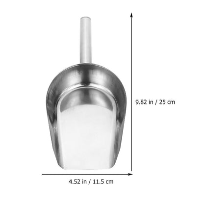 Multi Purpose Stainless Steel Ice Scoop by HitMyNeed