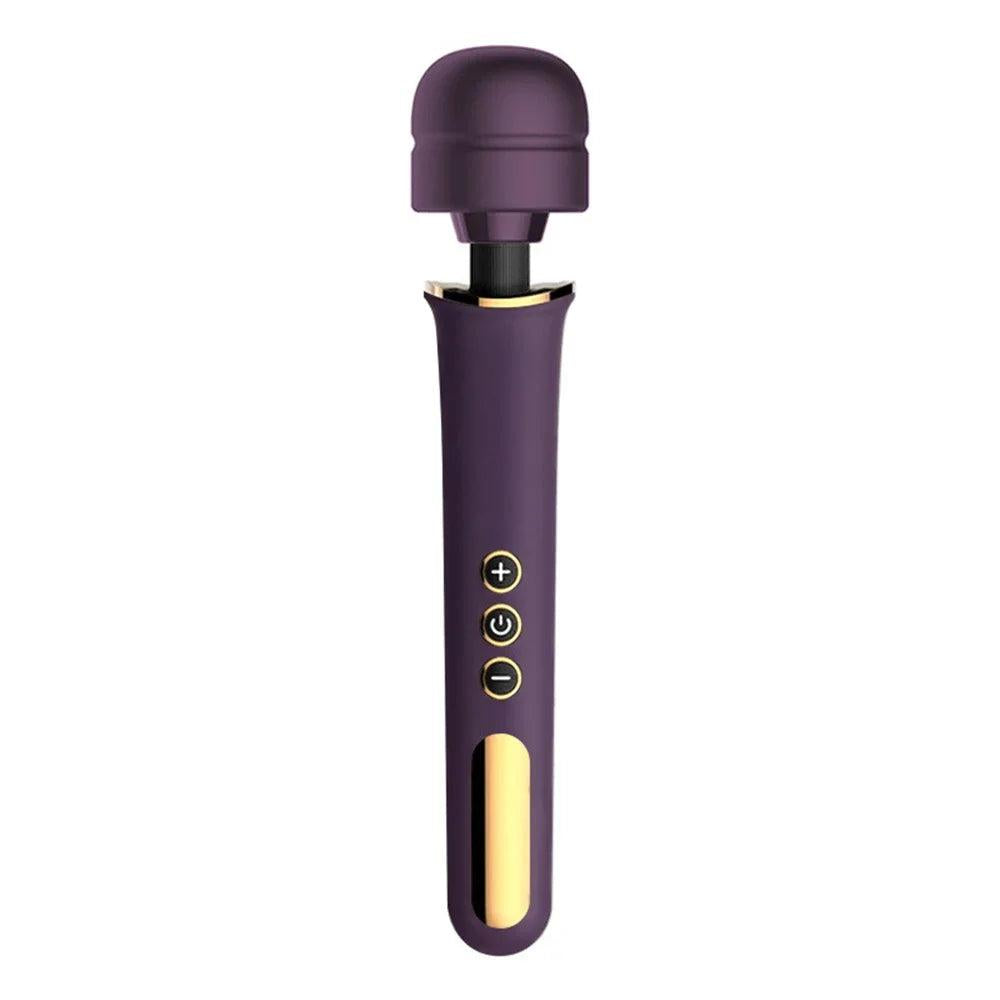 Multi-Speed Silicone Handheld Massage Stick purple by HitMyNeed