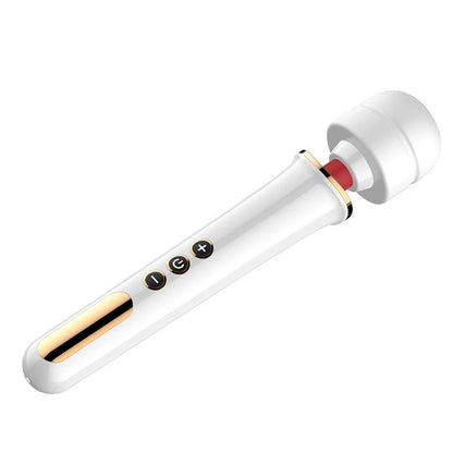 Multi-Speed Silicone Handheld Massage Stick white by HitMyNeed