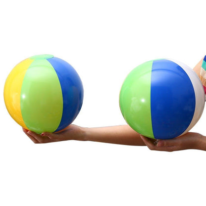 Multicolor Inflatable Beach Ball Toy for Kids 20cm by HitMyNeed