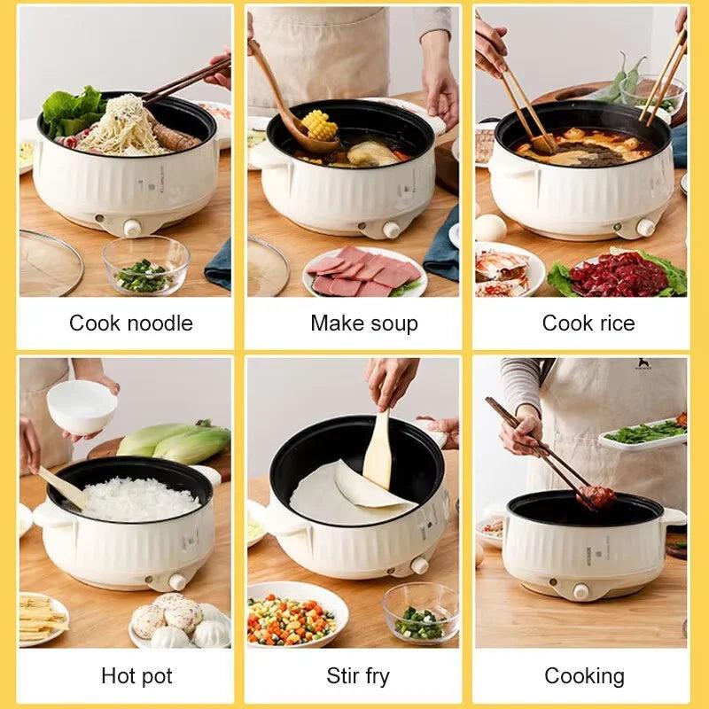 Multifunction Electric Cooker for 1-2 People by HitMyNeed