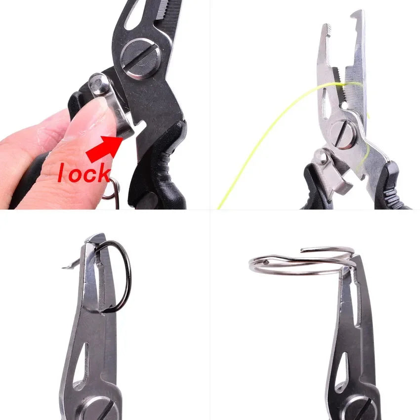 Multifunction Fishing Pliers & Tackle Tool Set by HitMyNeed