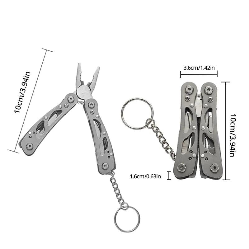 Multifunction Folding Knife with Nylon Oxford Case by HitMyNeed