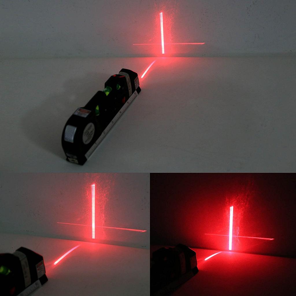 Multifunction Laser Level with 8 ft Tape Measure by HitMyNeed