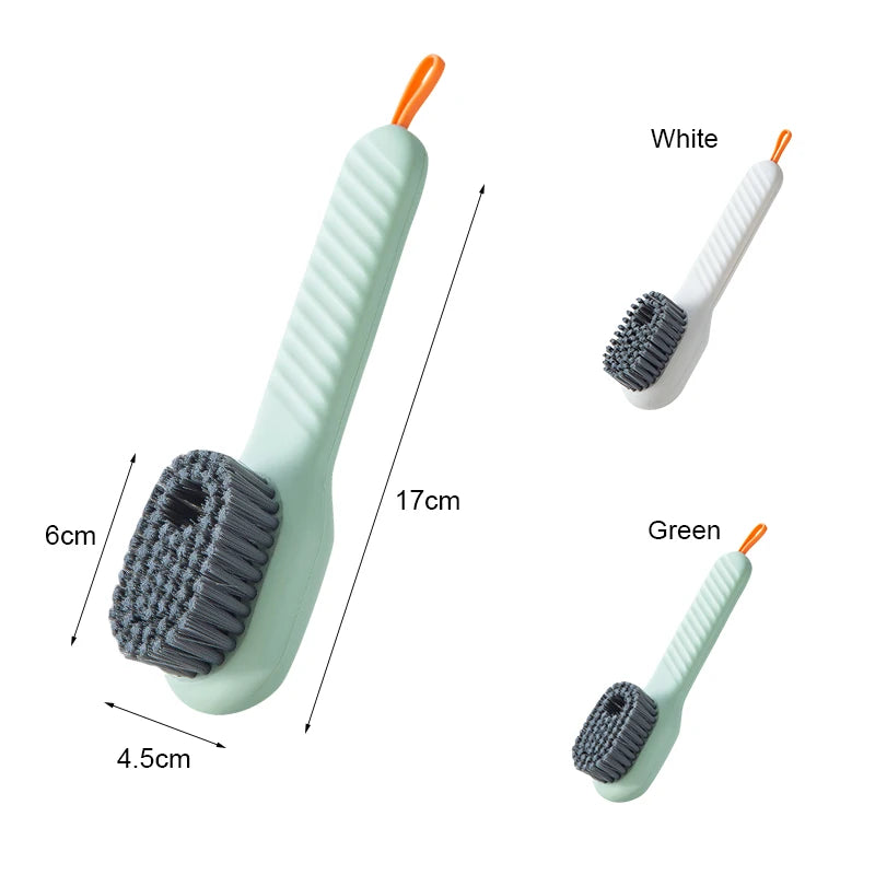 Multifunction Long Handle Cleaning Brush with Dispenser by HitMyNeed
