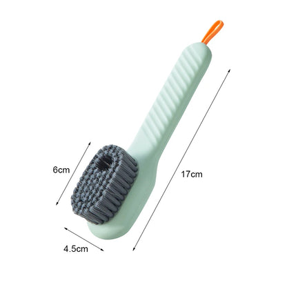Multifunction Long Handle Cleaning Brush with Dispenser green by HitMyNeed