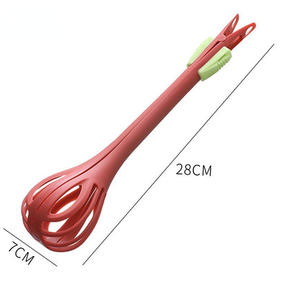 Multifunction Manual Whisk and Kitchen Stirrer red by HitMyNeed