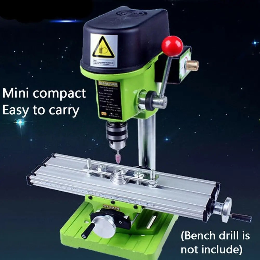 Multifunction Milling Drill Worktable with Vise by HitMyNeed