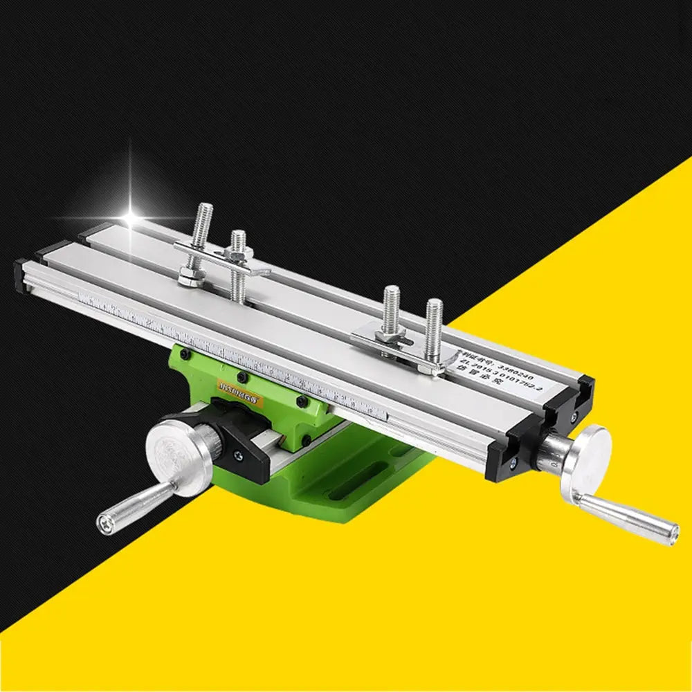 Multifunction Milling Drill Worktable with Vise by HitMyNeed