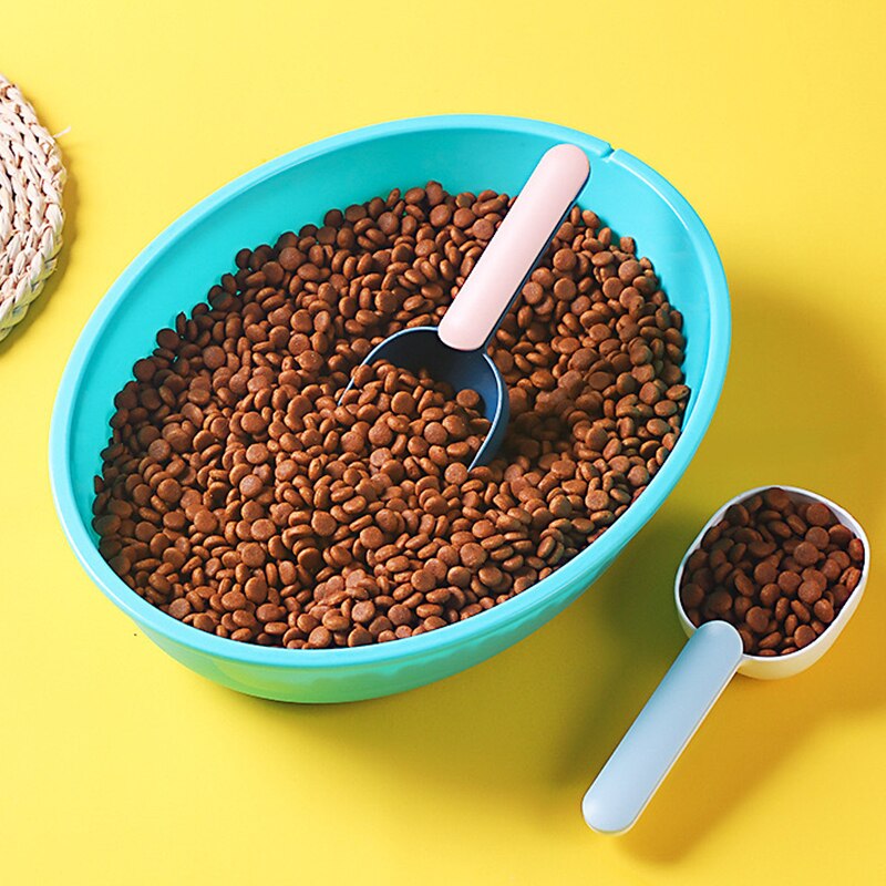 Multifunction Pet Food Scoop with Clip & Measure by HitMyNeed