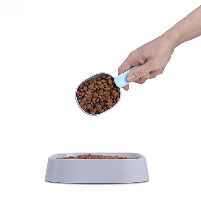 Multifunction Pet Food Scoop with Clip & Measure by HitMyNeed