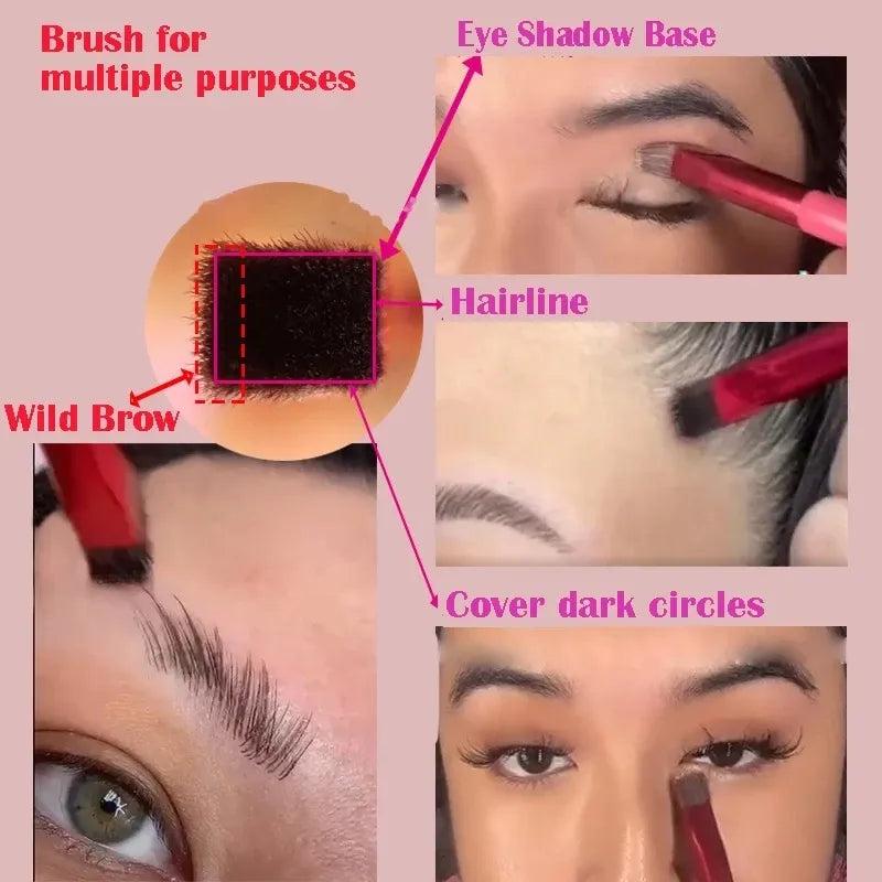 Multifunction Square Eyebrow & Detail Makeup Brush by HitMyNeed