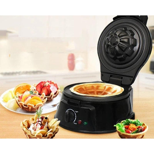 Multifunction Stainless Steel Waffle Bowl Maker by HitMyNeed