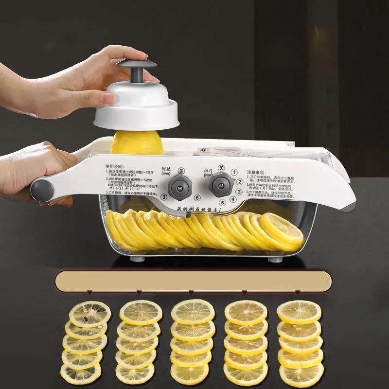 Multifunction Vegetable Slicer & Grater with Basket by HitMyNeed