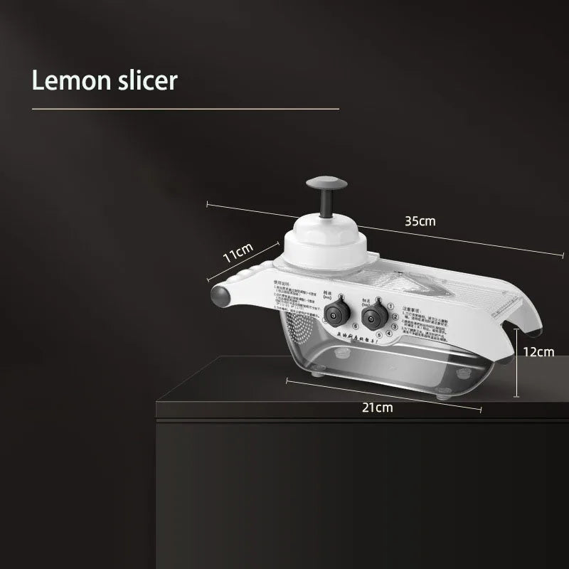 Multifunction Vegetable Slicer & Grater with Basket by HitMyNeed