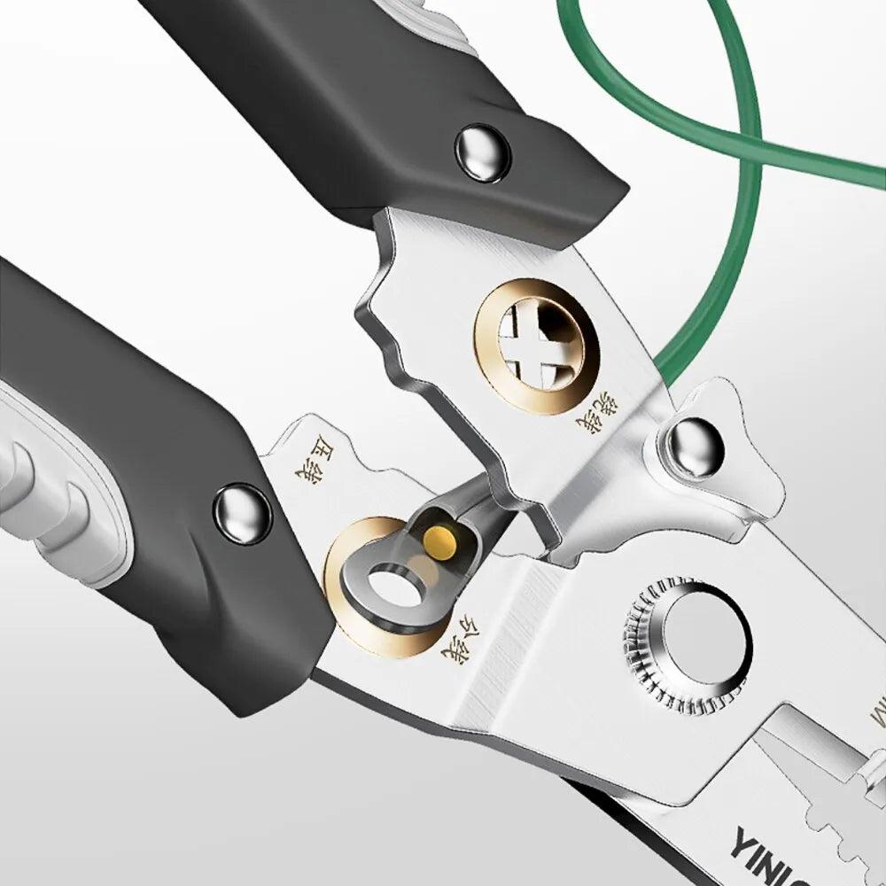 Multifunction Wire Stripper and Cable Cutter Pliers by HitMyNeed