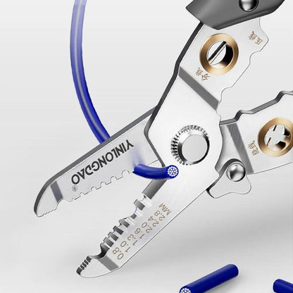 Multifunction Wire Stripper and Cable Cutter Pliers by HitMyNeed