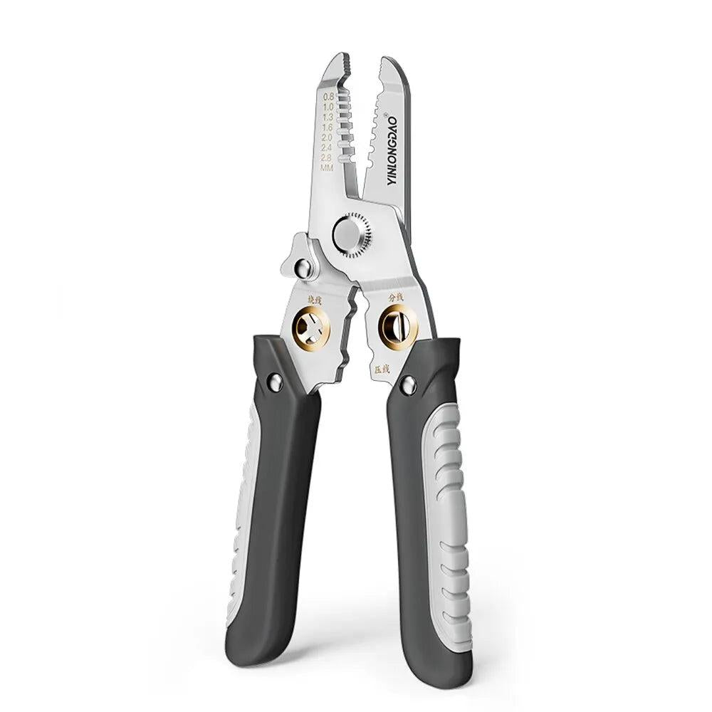 Multifunction Wire Stripper and Cable Cutter Pliers by HitMyNeed