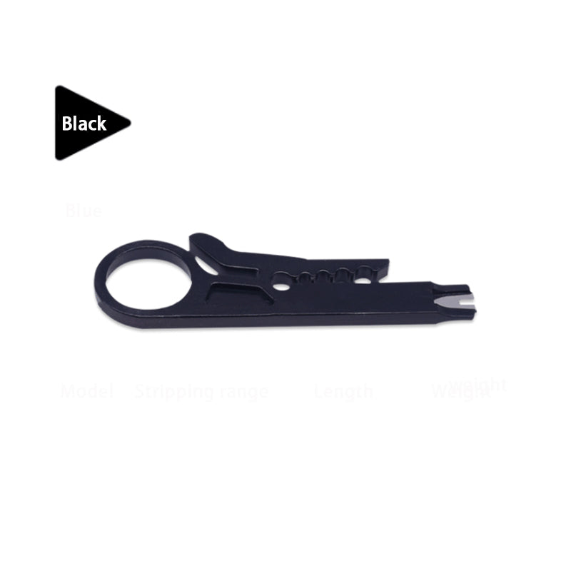 Multifunction Wire Stripper, Cutter & Crimping Tool black by HitMyNeed