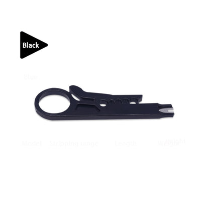 Multifunction Wire Stripper, Cutter & Crimping Tool black by HitMyNeed
