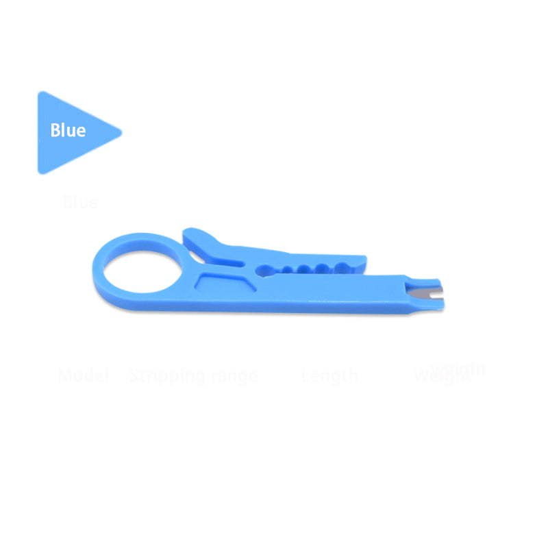 Multifunction Wire Stripper, Cutter & Crimping Tool blue by HitMyNeed