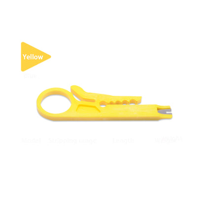 Multifunction Wire Stripper, Cutter & Crimping Tool yellow by HitMyNeed