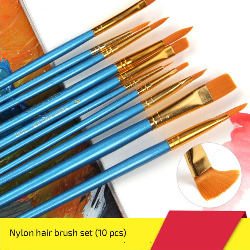 Multifunctional Art Brush Set, 10 pcs by HitMyNeed