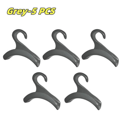 Multifunctional Closet Handbag Hangers Set gray-5-pc by HitMyNeed