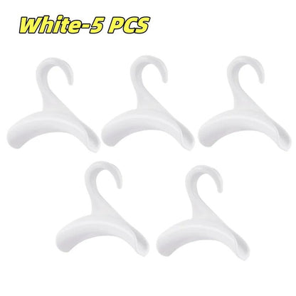 Multifunctional Closet Handbag Hangers Set white-5-pc by HitMyNeed