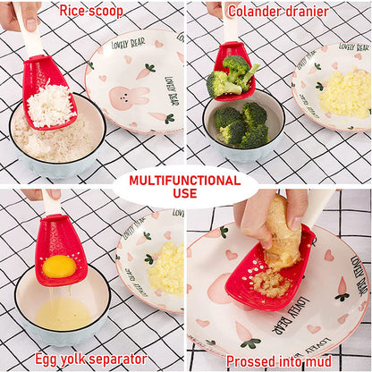 Multifunctional Cooking Spoon with Strainer & Cutter by HitMyNeed