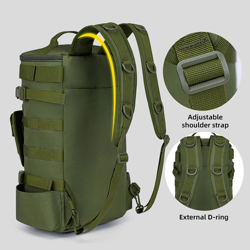 Multifunctional Fishing Backpack with Rod Holders by HitMyNeed