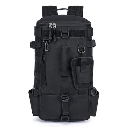 Multifunctional Fishing Backpack with Rod Holders black by HitMyNeed