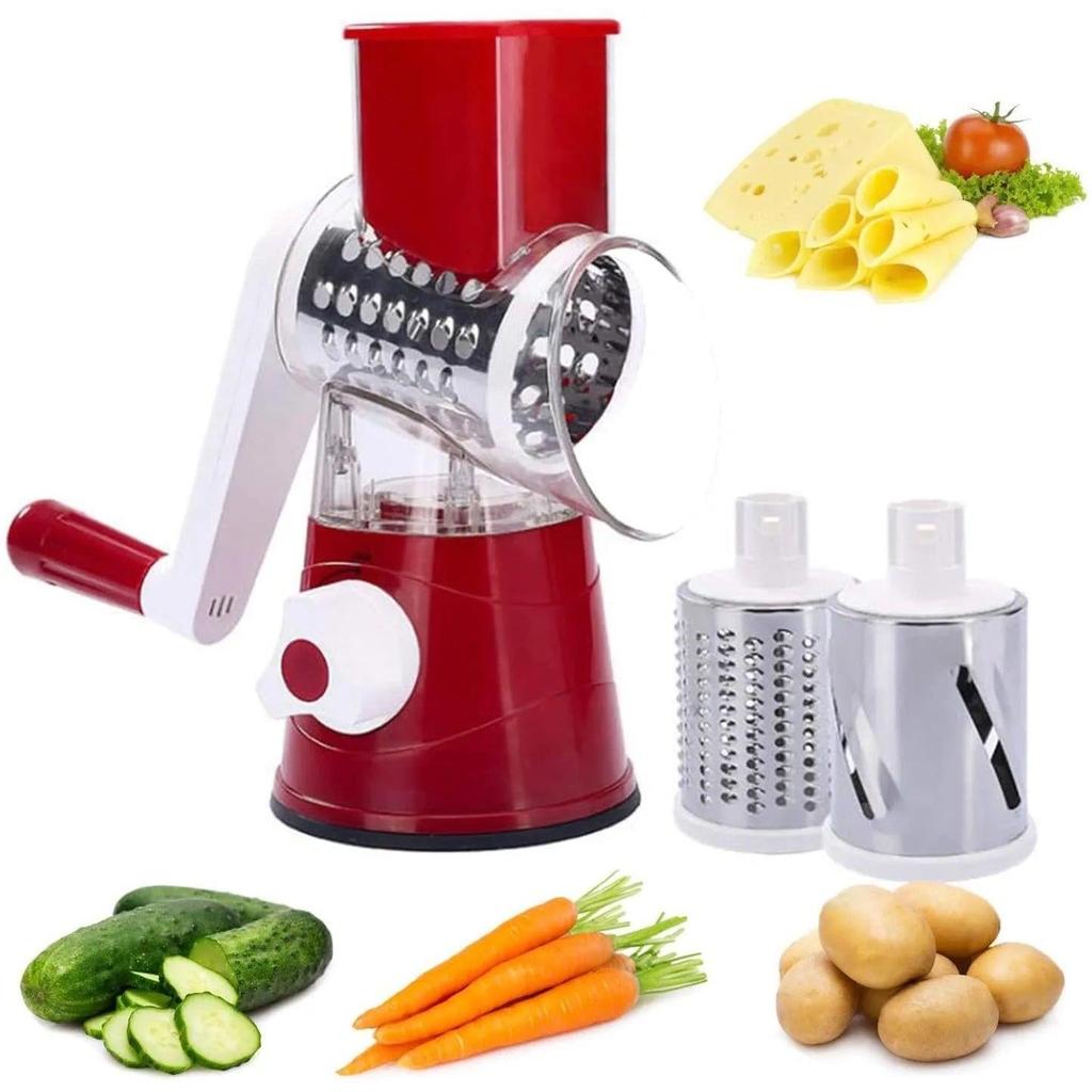 Multifunctional Hand Crank Vegetable Cutter & Grater by HitMyNeed