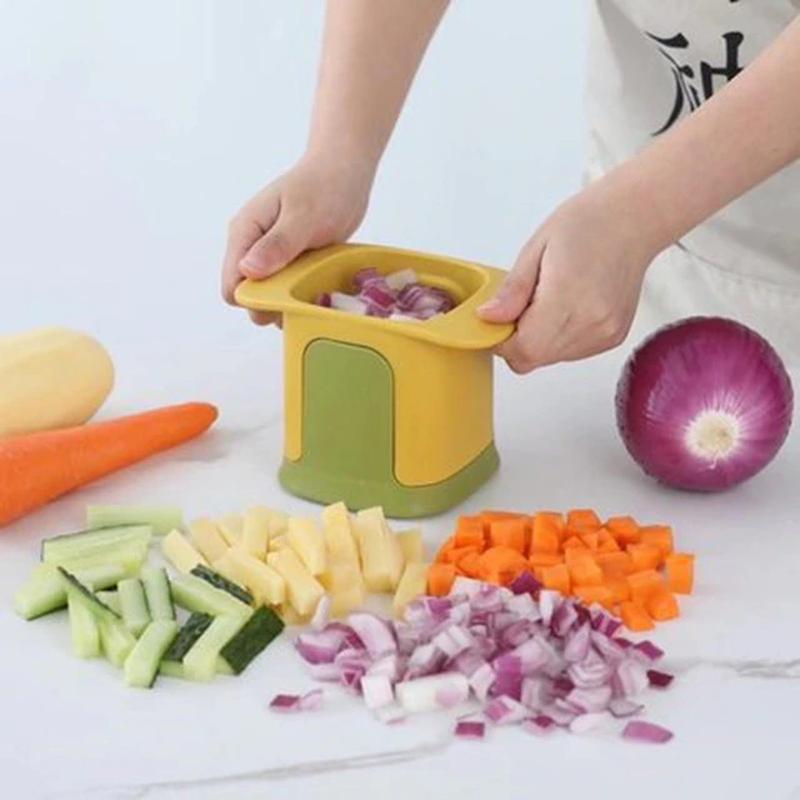 Multifunctional Hand-Press Vegetable Chopper & Slicer by HitMyNeed