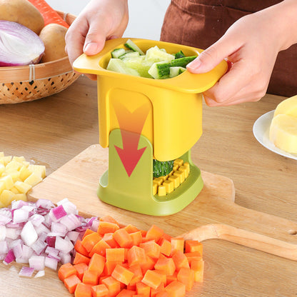 Multifunctional Hand-Press Vegetable Chopper & Slicer by HitMyNeed