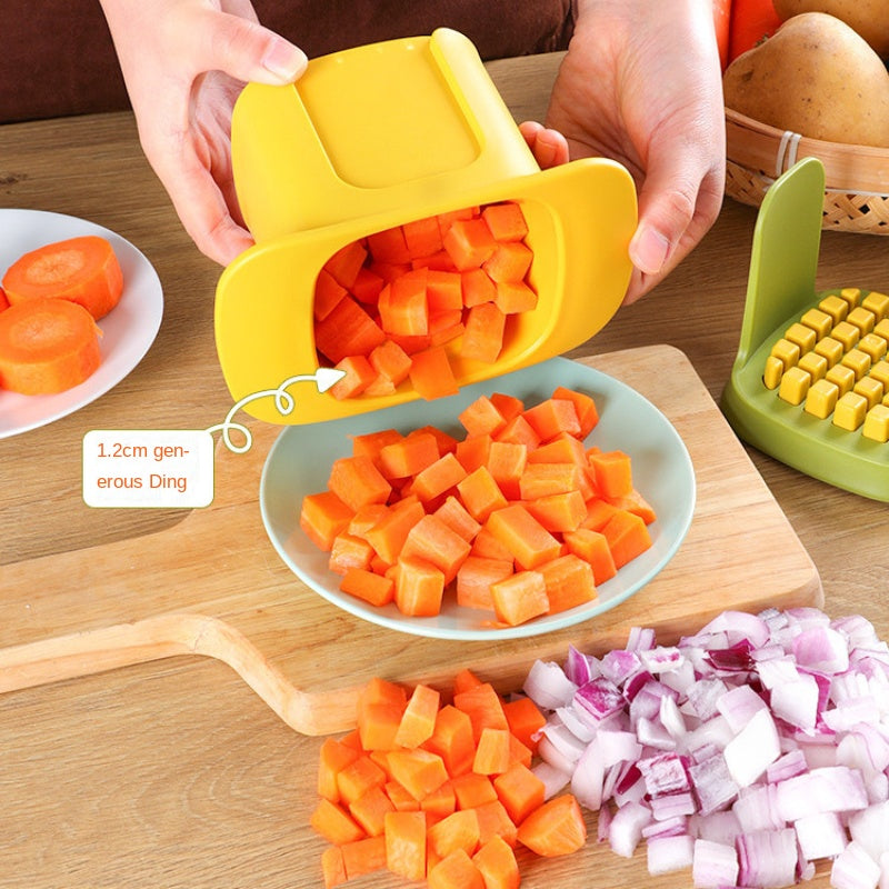 Multifunctional Hand-Press Vegetable Chopper & Slicer by HitMyNeed