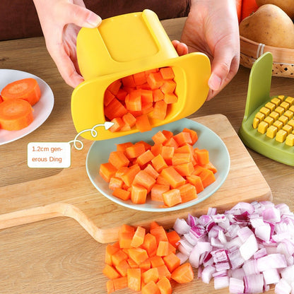 Multifunctional Hand-Press Vegetable Chopper & Slicer by HitMyNeed