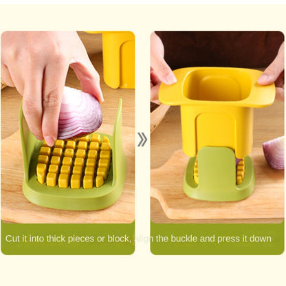 Multifunctional Hand-Press Vegetable Chopper & Slicer by HitMyNeed