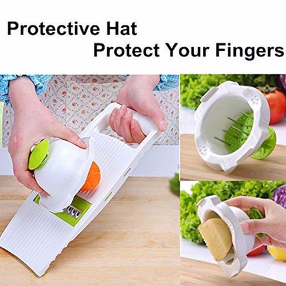Multifunctional Mandoline Slicer with 5 Blades by HitMyNeed