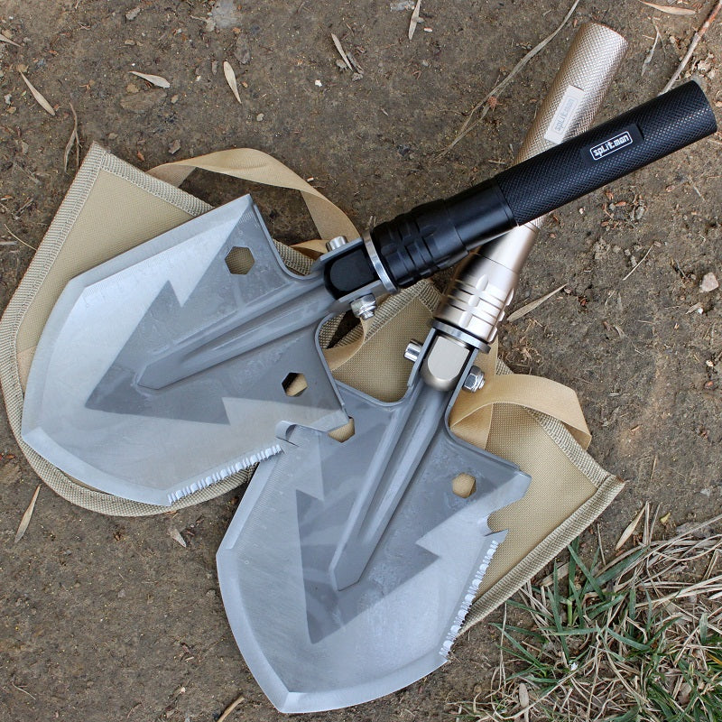Multifunctional Portable Folding Survival Shovel by HitMyNeed
