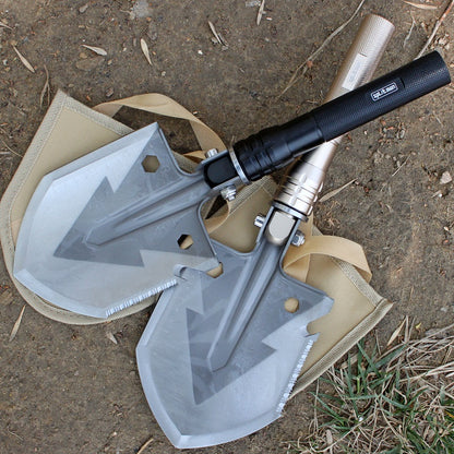Multifunctional Portable Folding Survival Shovel by HitMyNeed