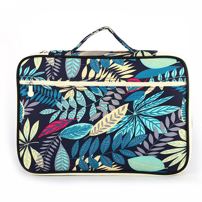 Multifunctional Printed Document Bag 13" by HitMyNeed