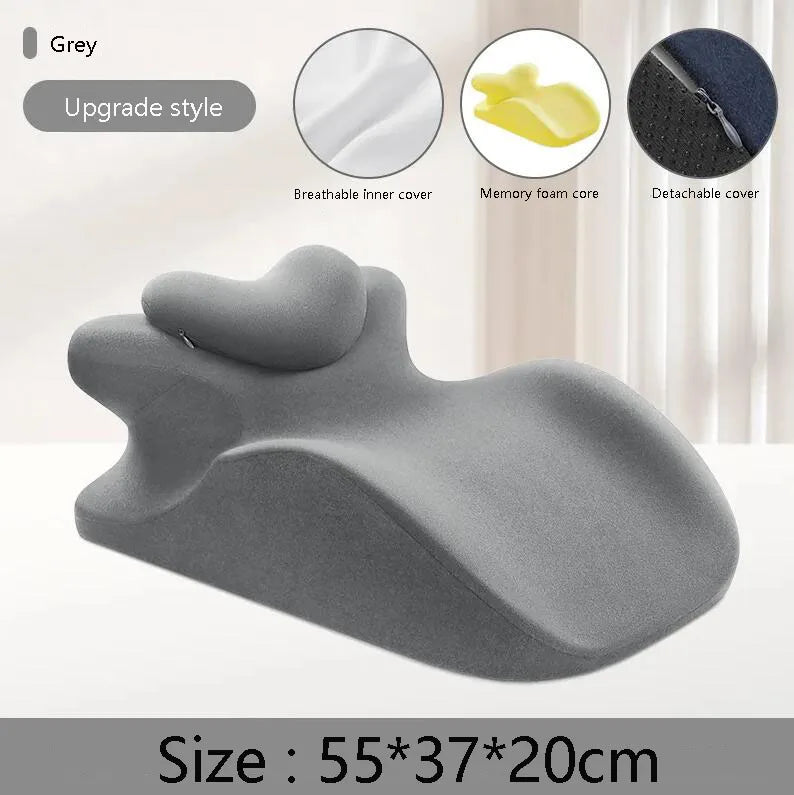 Multifunctional Prone Sleeping Support Pillow grey-496 by HitMyNeed