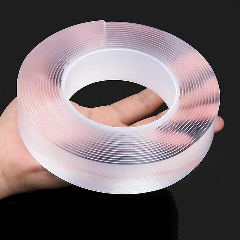 Multifunctional Reusable Double-Sided Nano Tape 1-meter by HitMyNeed