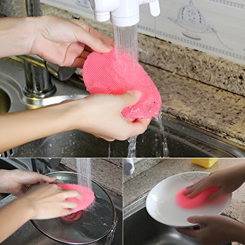Multifunctional Silicone Dish Washing Brush by HitMyNeed