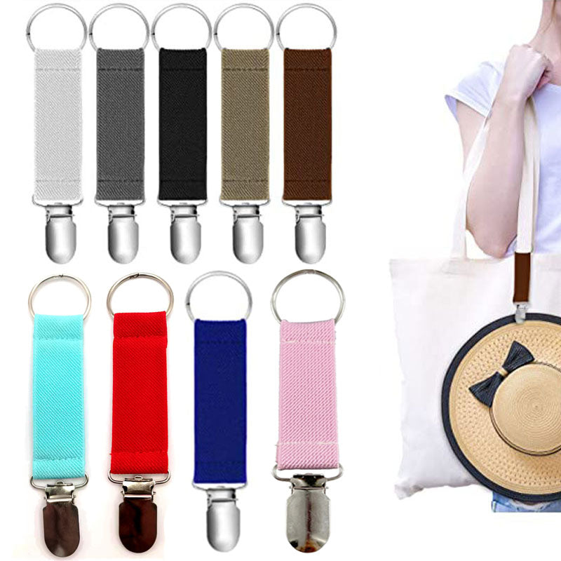 Multifunctional Travel Hat Clip with Nylon Strap by HitMyNeed