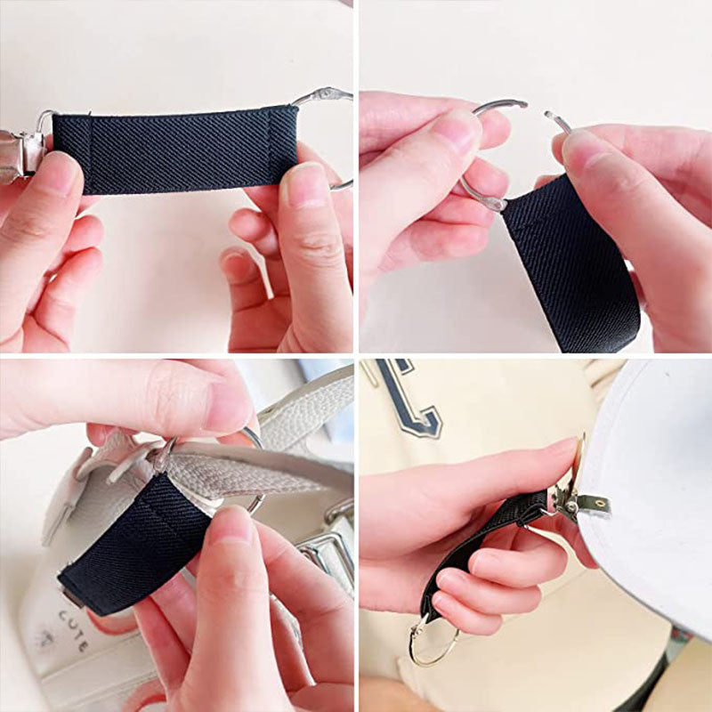 Multifunctional Travel Hat Clip with Nylon Strap by HitMyNeed